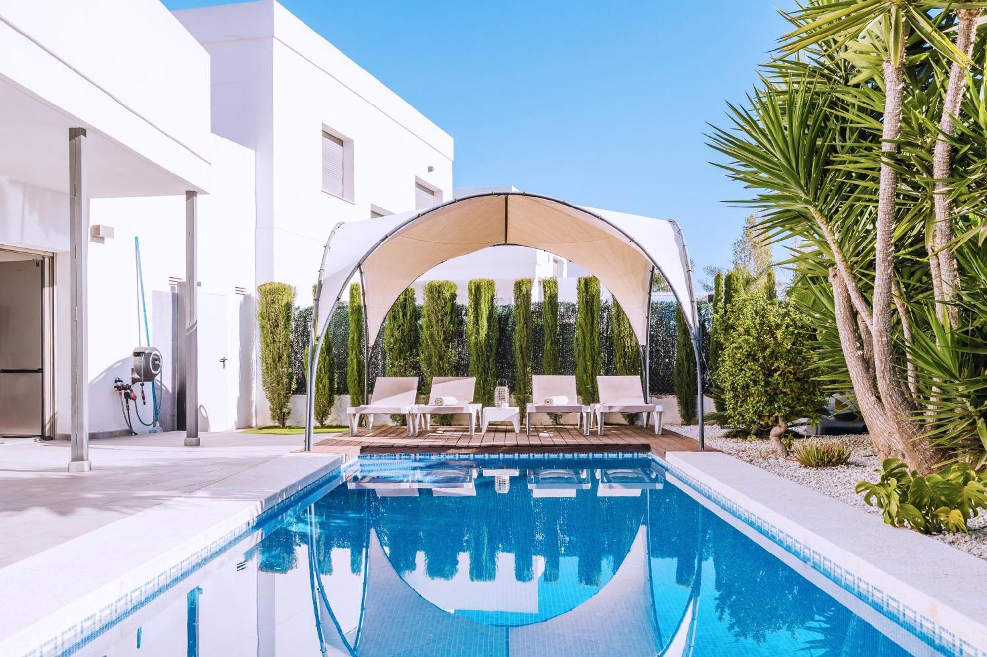 Casa Coco Stylisches Beachhouse Mit Pool & Sundeck Els Poblets Denia Exterior photo