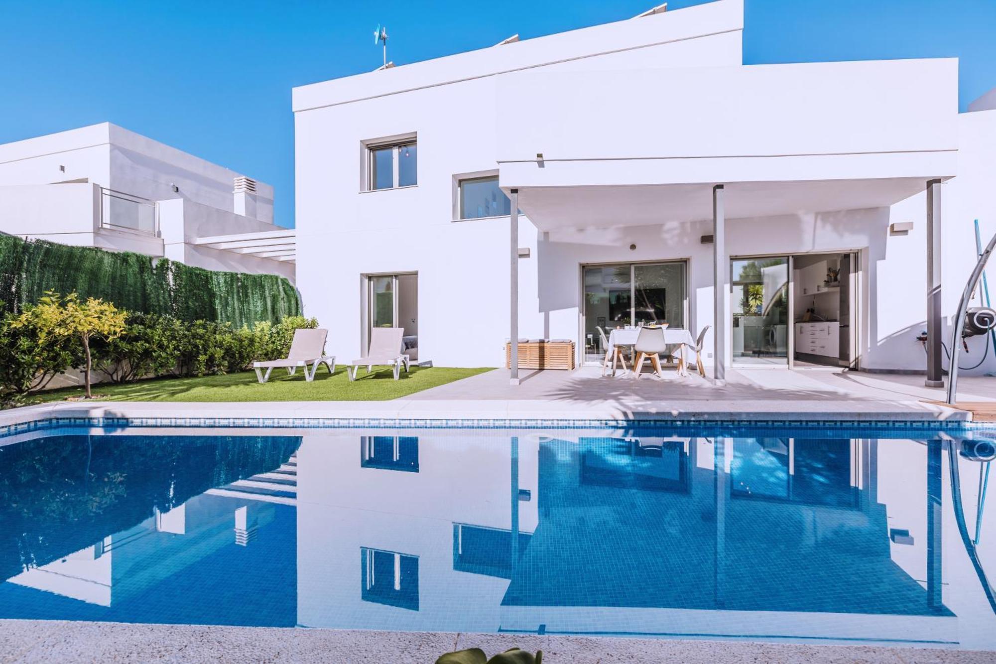 Casa Coco Stylisches Beachhouse Mit Pool & Sundeck Els Poblets Denia Exterior photo